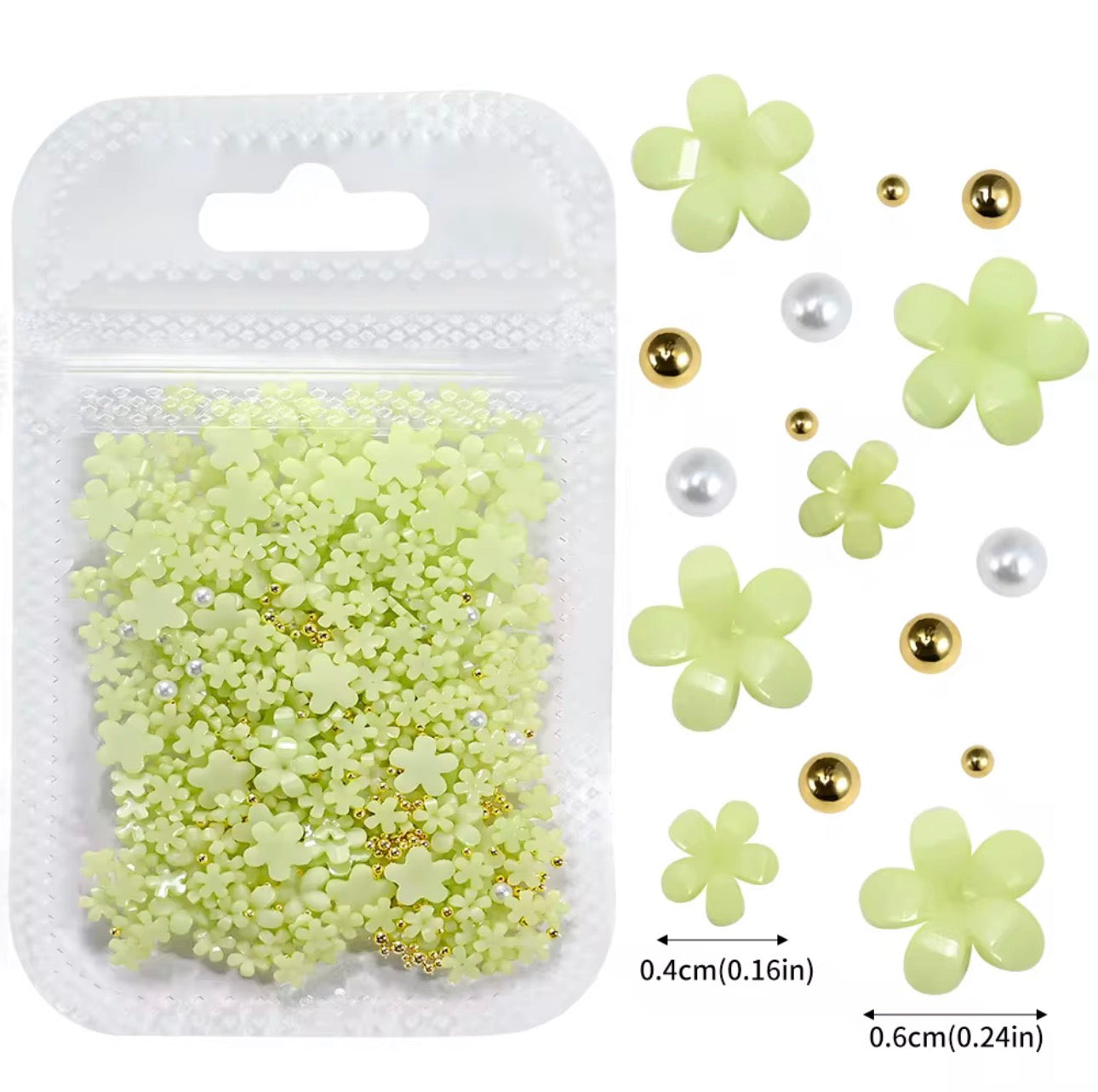 Flower Charm 200pcs/pack