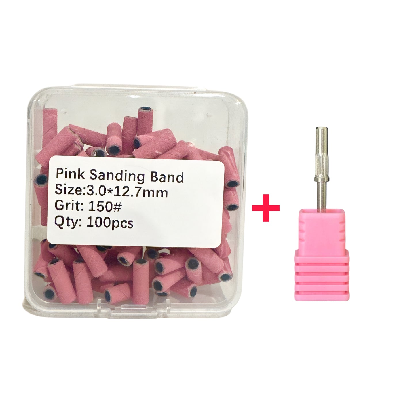 Combo Mini Mandrel and Mini Sanding Band 100pcs/Box #150