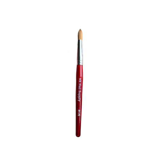 03-Kolinsky Acrylic Brushes Wood Handle #16