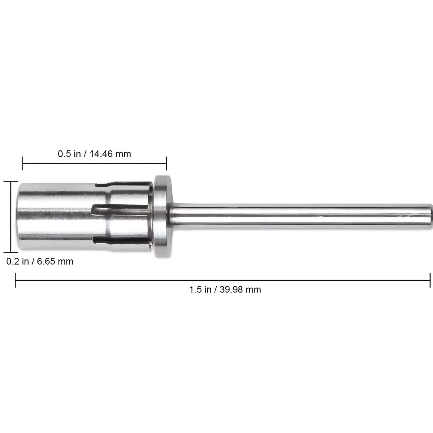 Mandrel Bit for sanding bands 3/32"