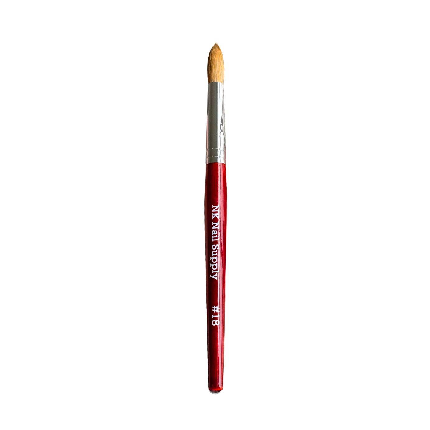 03-Kolinsky Acrylic Brush Wood Handle #18