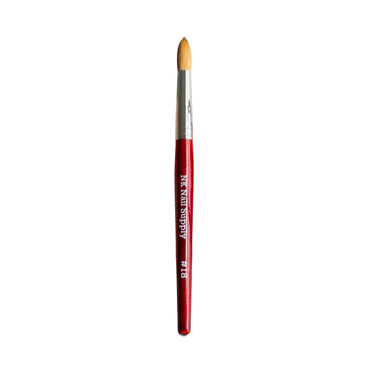 03-Kolinsky Acrylic Brush Wood Handle #18