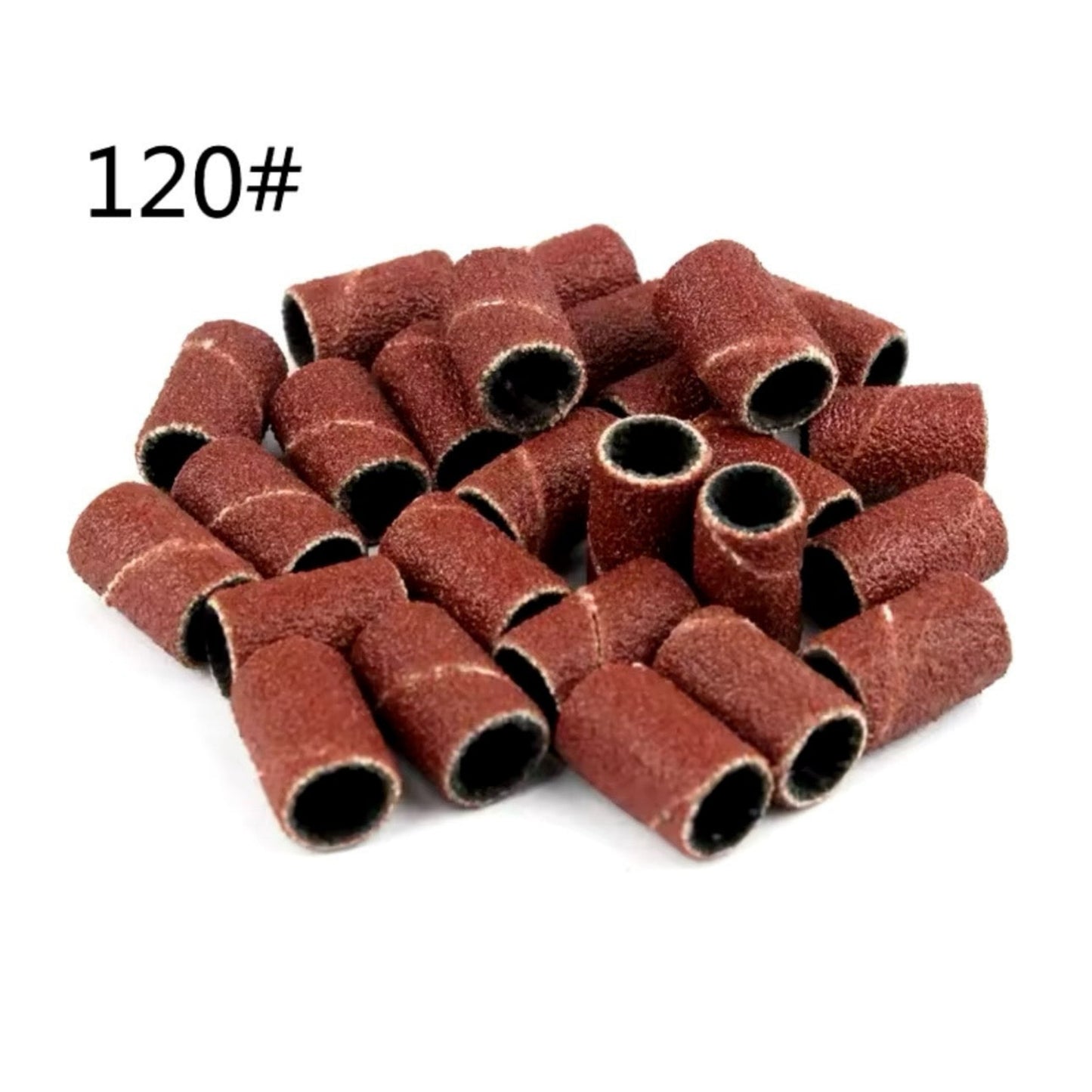Sanding Bands Brown 100Pcs/Pack #120, #150, #180