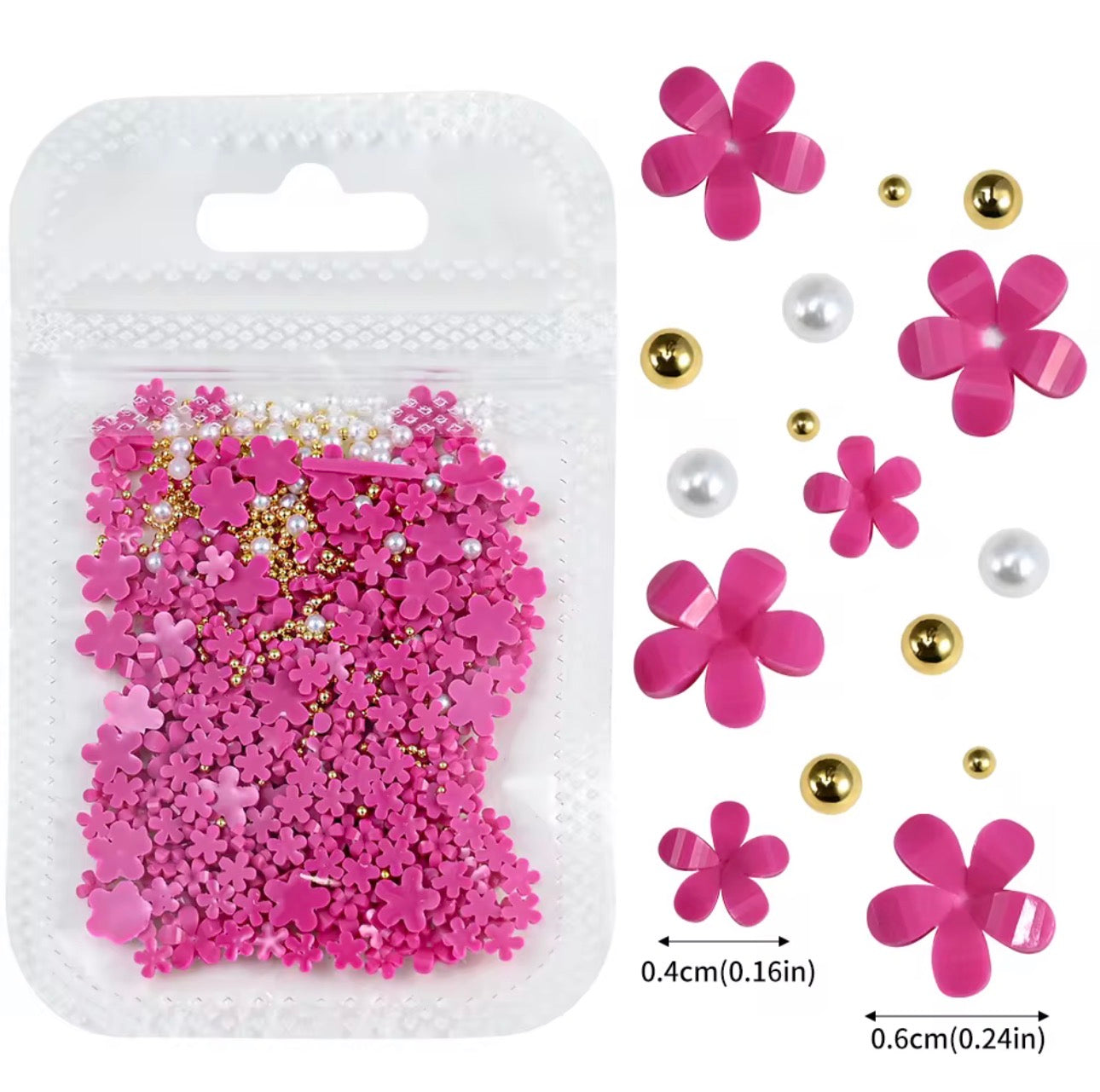 Flower Charm 200pcs/pack