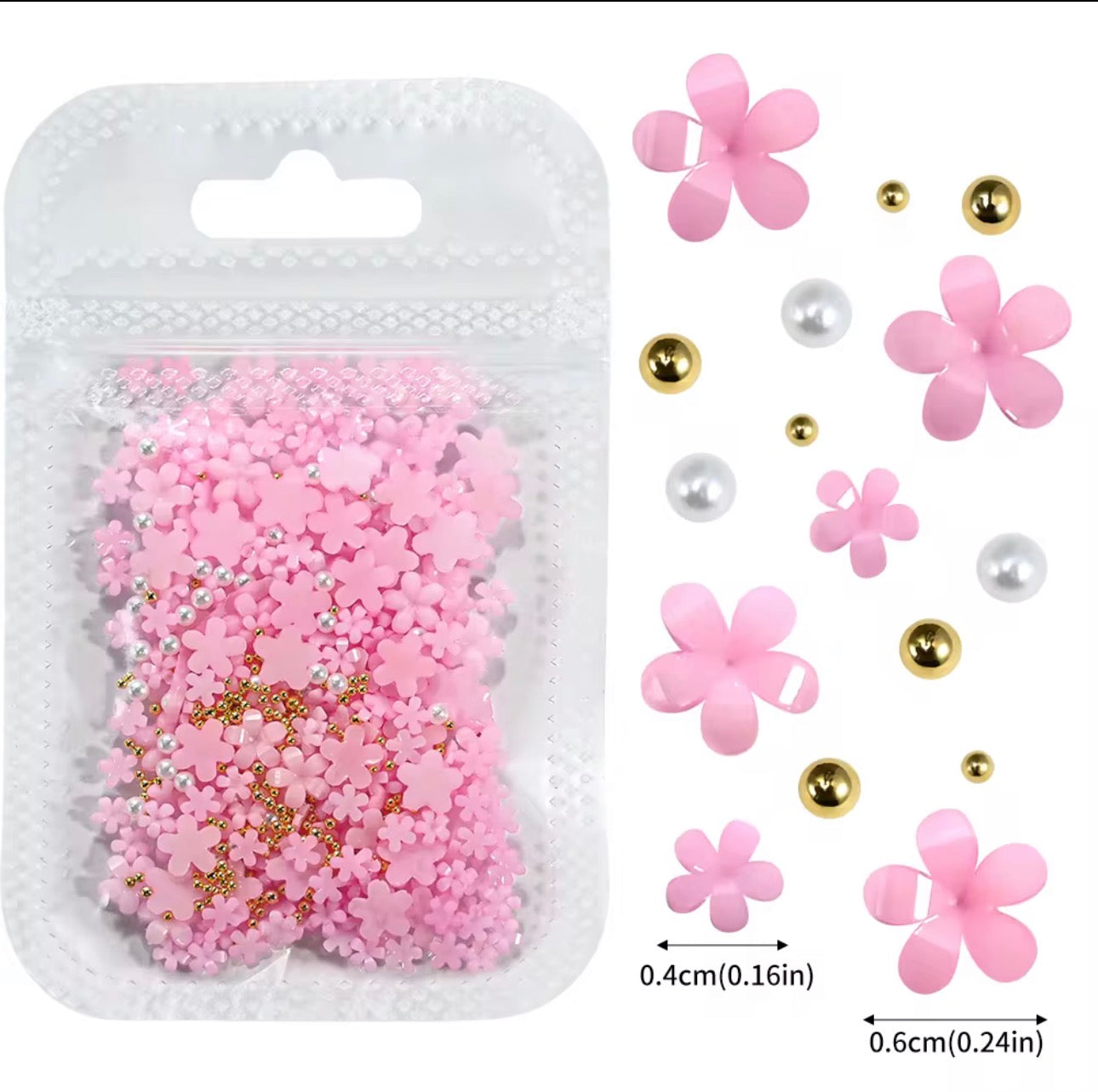 Flower Charm 200pcs/pack