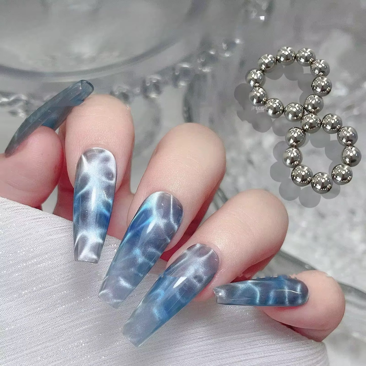 Round Magnet Bead for Cat Eye Nail Art