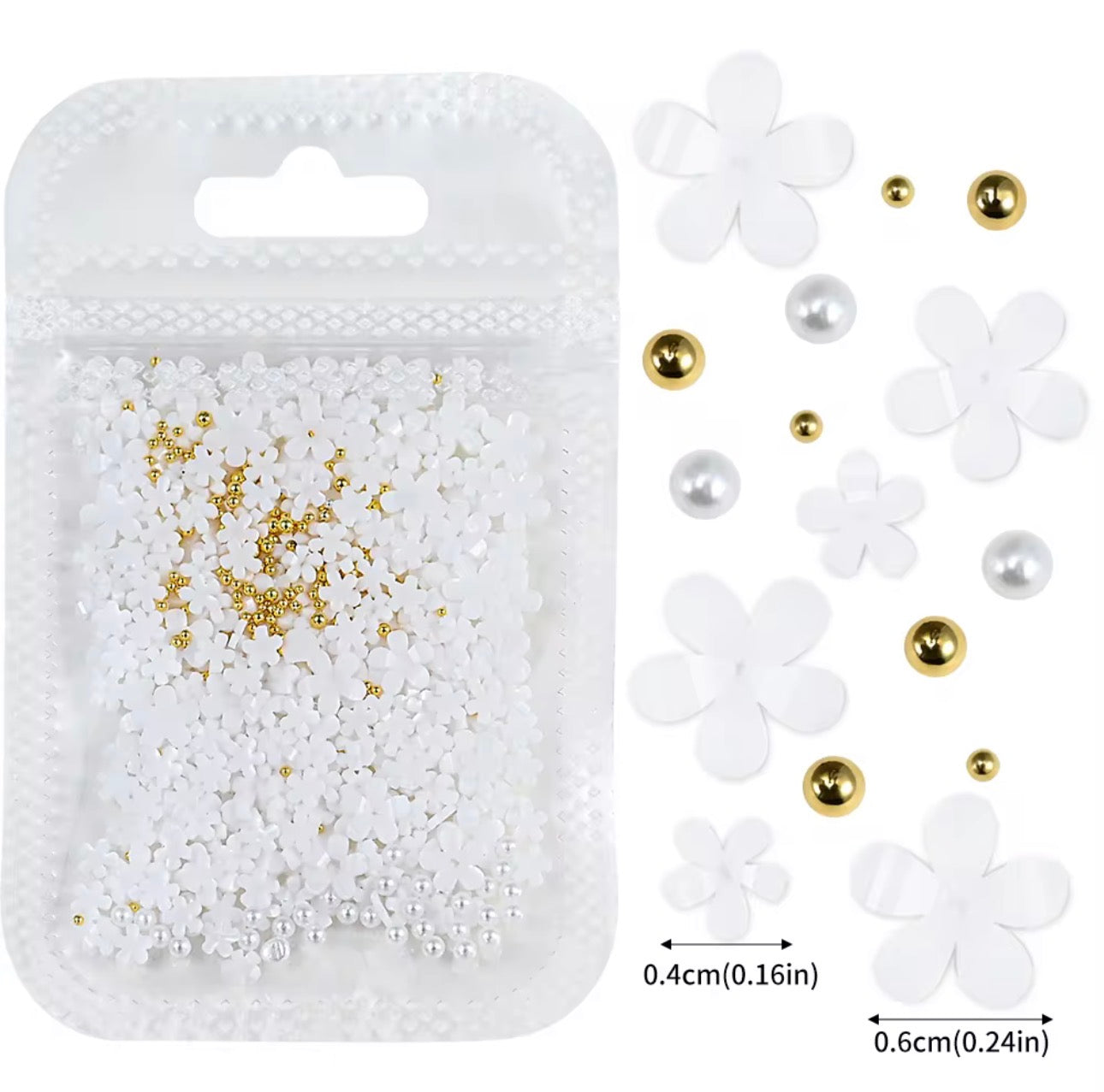 Flower Charm 200pcs/pack