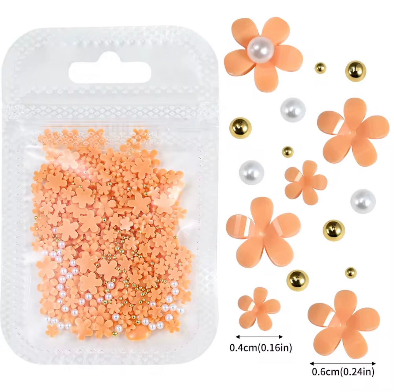 Flower Charm 200pcs/pack