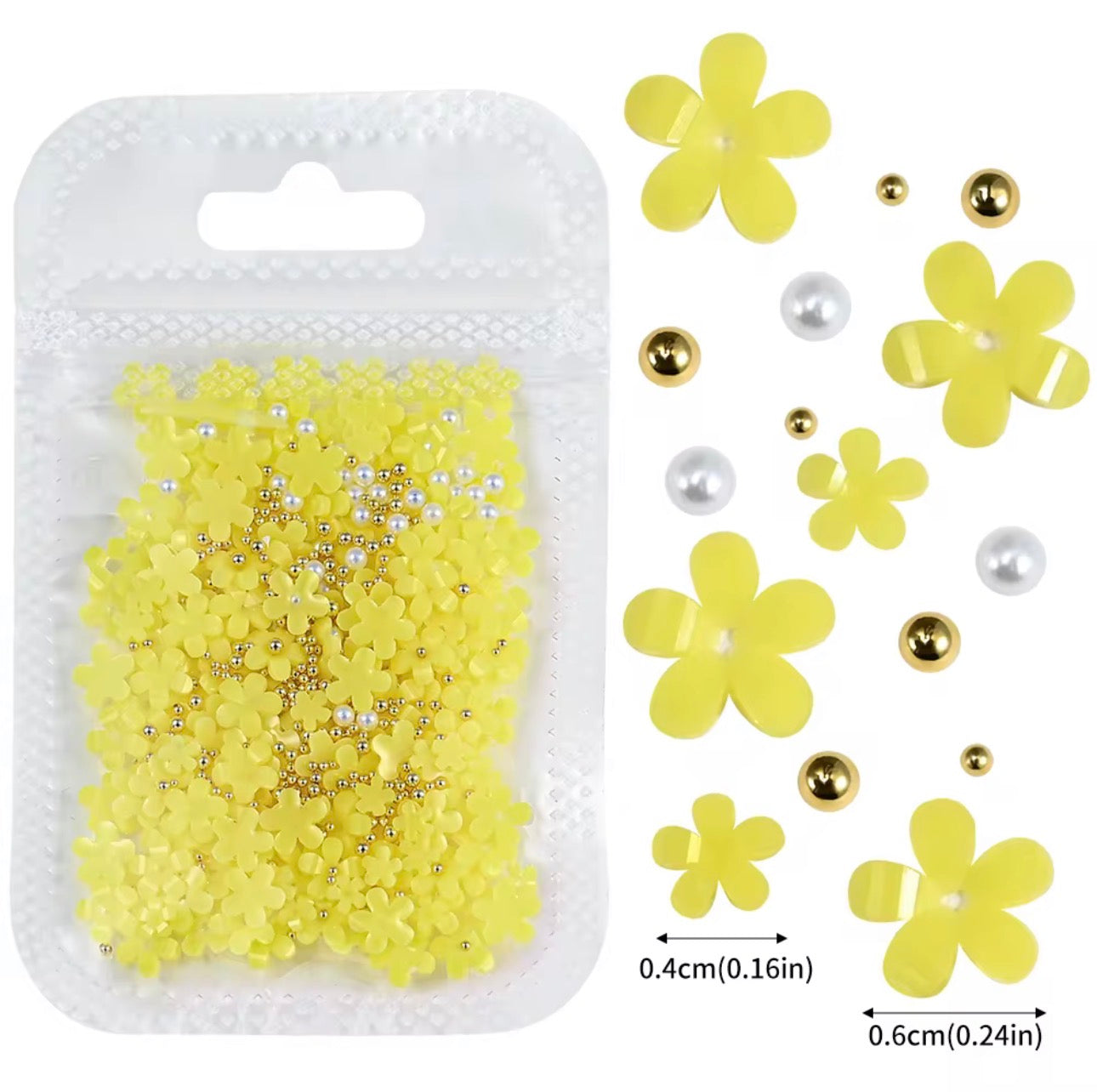 Flower Charm 200pcs/pack