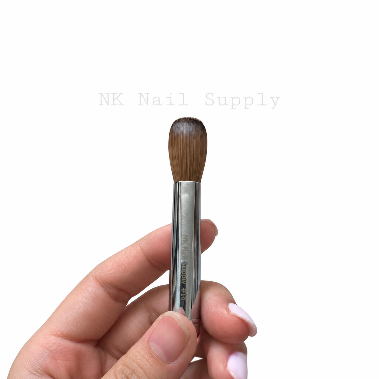 002 - Kolinsky Acrylic Brush Metal Blue-Gold Handle #6, #14, #16, #18, #20