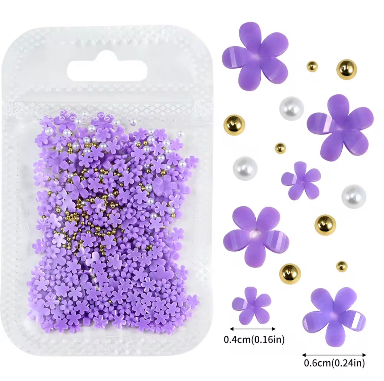 Flower Charm 200pcs/pack