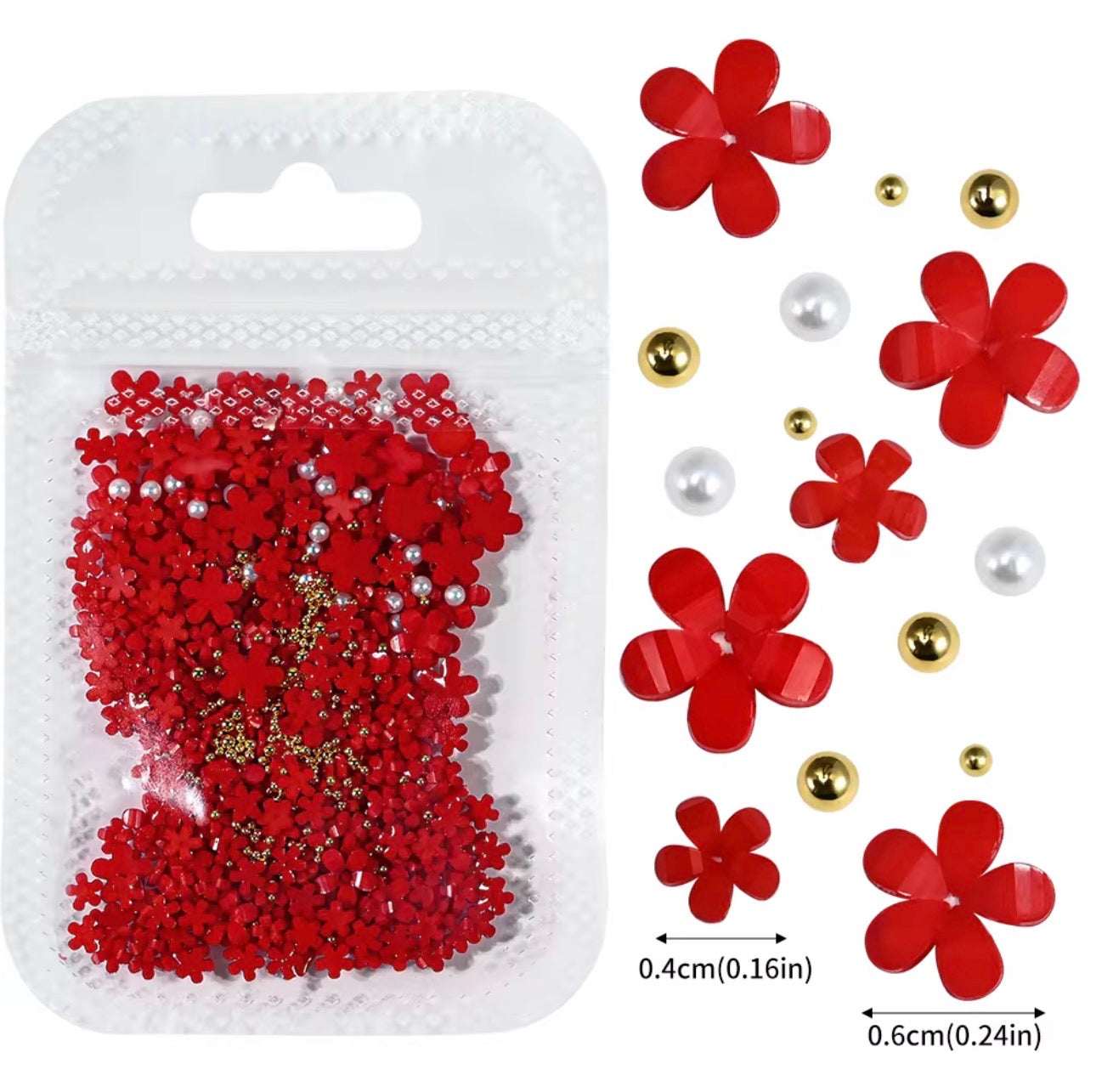 Flower Charm 200pcs/pack