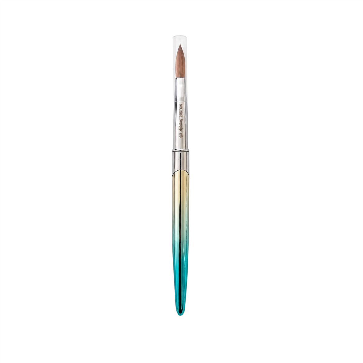 002 - Kolinsky Acrylic Brush Metal Blue-Gold Handle #6, #14, #16, #18, #20
